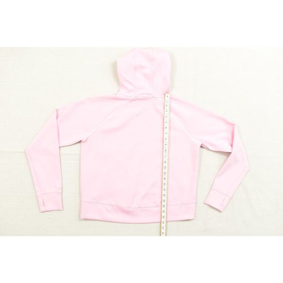 DSG Women's Pink Crush Sport Fleece 1/4 Zip Hoodie Regular Size M - Picture 4 of 8